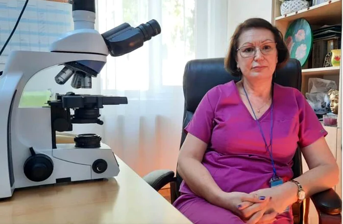 Dr. Doina Popescu, medic de Anatomie-Patologie FOTO I.B.