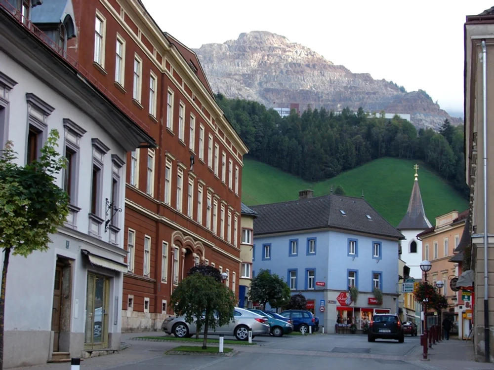 Oraşul minier Eisenerz din Austria