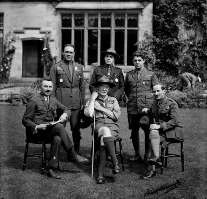 Delegatia României la lordul Robert Baden-Powell FOTO cercetasia.ro