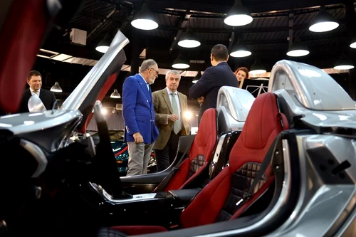 Ion Ţiriac a lansat joi Ţitiac Auto Collection (Foto: Bogdan Iordache / Mediafax)