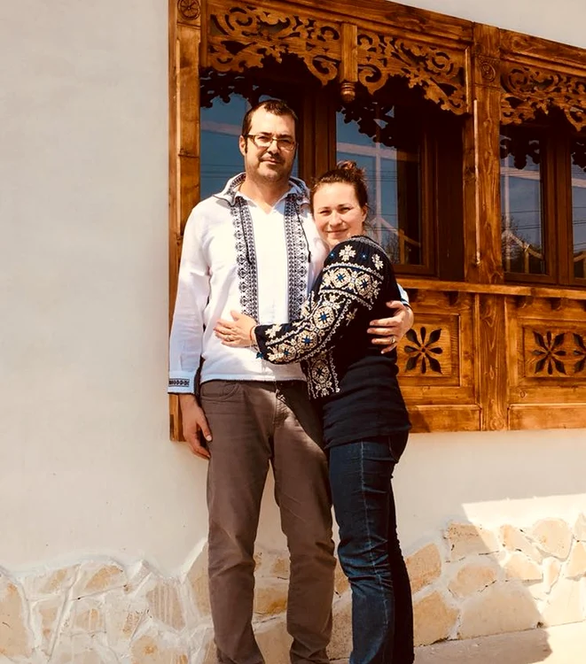 Thorsten și Juranda, la conacul boierului Grigorescu. SURSA Arhivă personală
