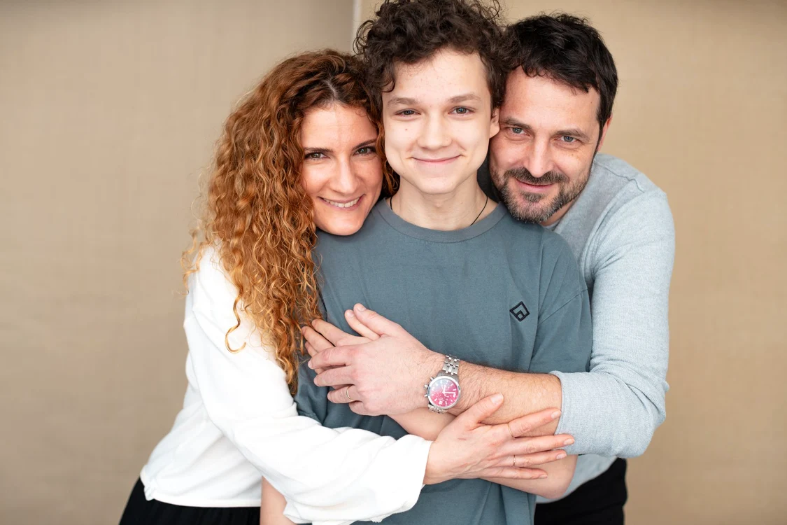 Andrei și Andreea au un băiat, Eric, care anul acesta împlinește 18 ani / foto: arhiva personală