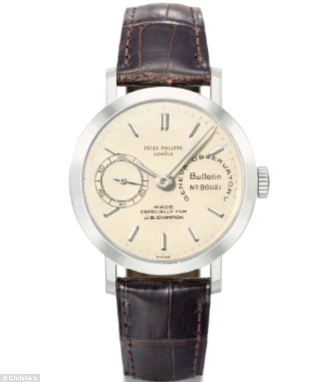 Ceasul, marca Patek Philippe, a fost creat în 1952