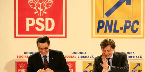 Victor Ponta şi Crin Antonescu