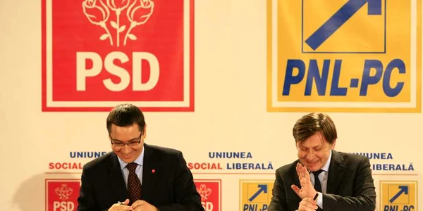 Victor Ponta şi Crin Antonescu