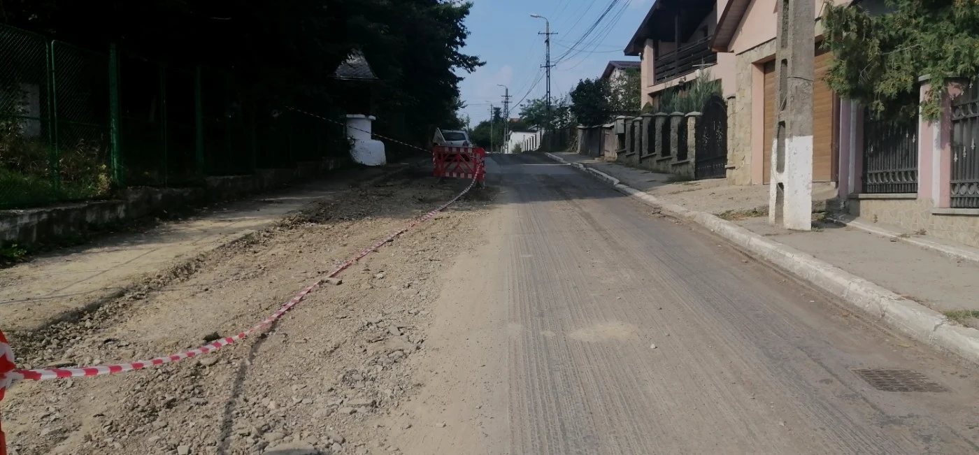Strada Codrului din municipiul Botoşani FOTO Cosmin Zamfirache