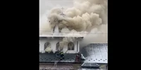 incendiu manastire Gorj captura video FB png