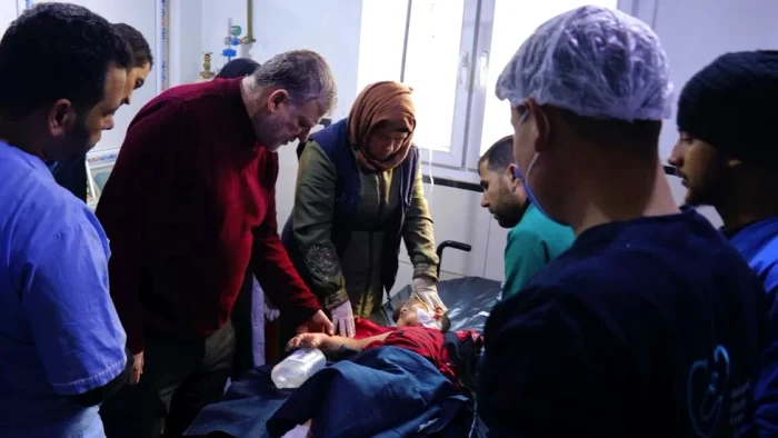 Mohamed a fost singurul care a supraviețuit după prăbușirea casei sale FOTO SAMS via BBC