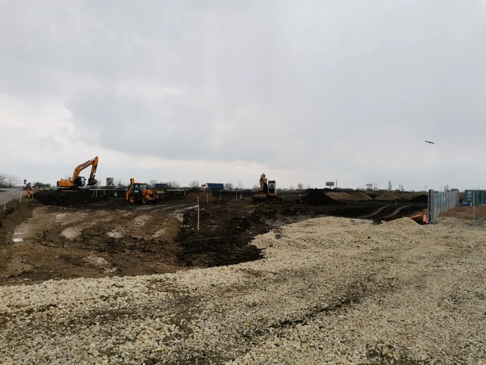 Au început lucrările de construţie la primul IKEA din afara Bucureştiului FOTO Ş.Both