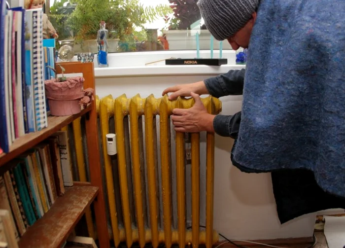 Oamenii stau în frig, în apartamente FOTO: arhivă