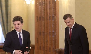 PSD participa la consultarile cu partidele parlamentare organizate de presedintele Romaniei la Palatul Cotroceni, 22 aprilie 2026.   Inquam Photos / Octav Ganea
