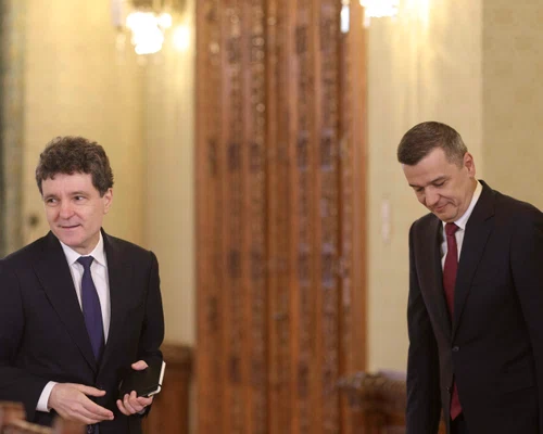 PSD participa la consultarile cu partidele parlamentare organizate de presedintele Romaniei la Palatul Cotroceni, 22 aprilie 2026.   Inquam Photos / Octav Ganea