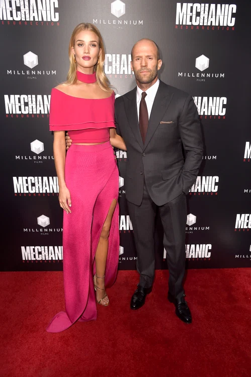 Jason Statham (56 de ani) și Rosie Huntington-Whiteley (36 de ani) au doi copii (Foto: GettyImages)