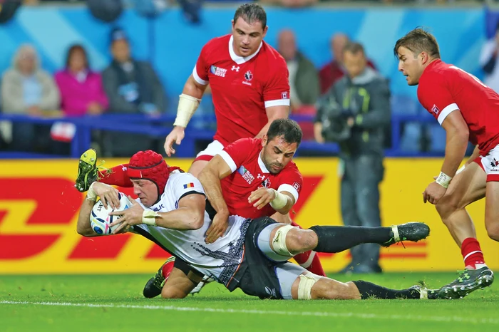 Căpitanul naţionalei României, Mihai Macovei, la capătul acţiunii care a readus în joc echipa noastrăfotografii: Guliver / Gettyimages