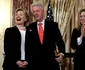 Hillary, Bill și Chelsea Clinton