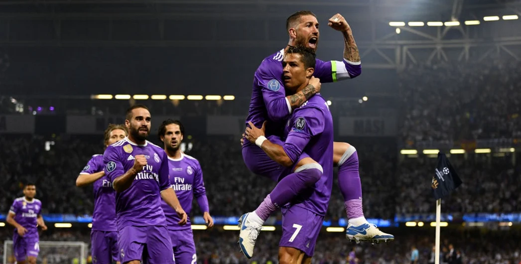 Sergio Ramos și Cristiano Ronaldo au scris istorie la Real Madrid. Foto EPA EFE