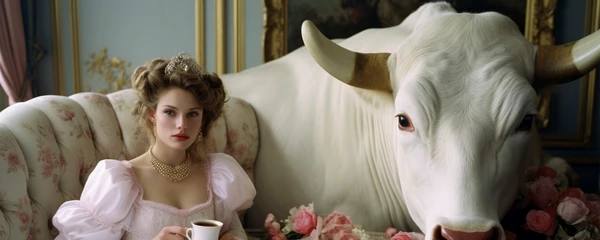 portrait woman representing taurus zodiac sign jpg