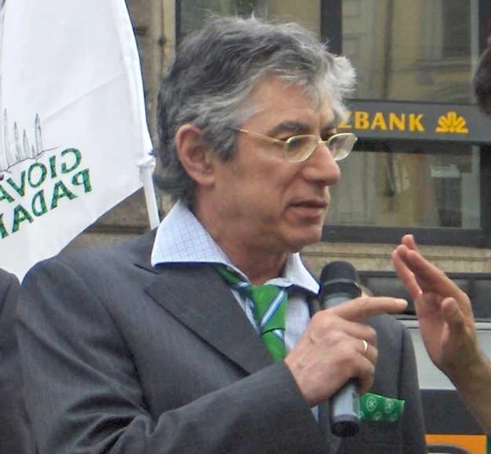 Umberto Bossi, fondatorul Ligii Nordului FOTO Arhiva