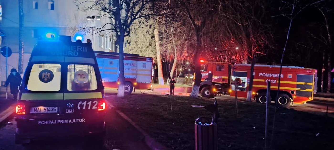 Incendiu la fălticeni FOTO: Facebook/ Ziarul de Fălticeni