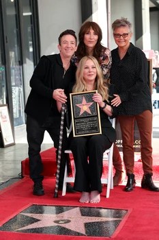 Christina Applegate a primit o stea pe Walk of Fame