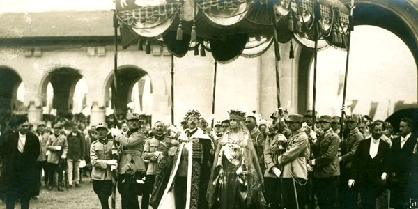 incoronare ferdinand maria foto arhive