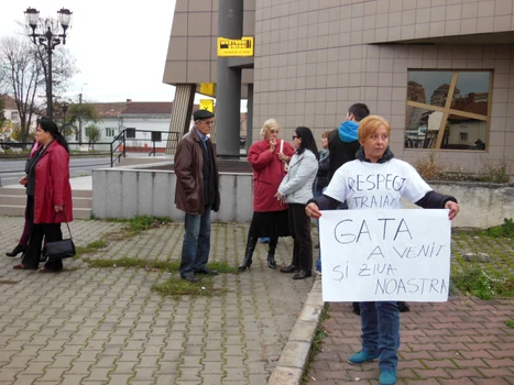 protest alba berbeceanu