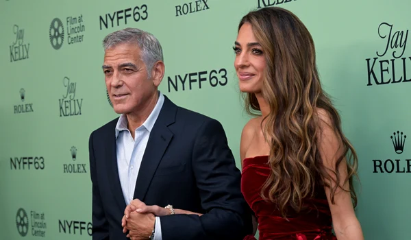 George Clooney și Amal Clooney la premiera filmului „Jay Kelly” la Festivalul de Film de la New York, pe 29 septembrie 2025, profimedia 1041894223 jpg