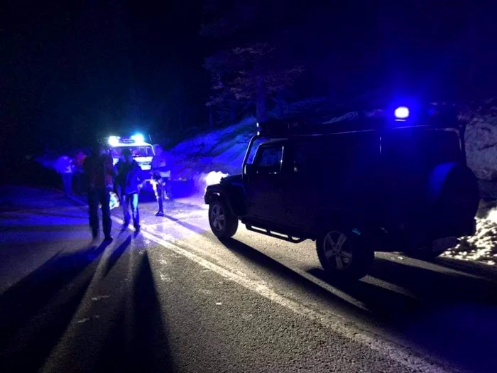Două femei şi doi copii s-au rătăcit în munţi FOTO: Salvamont Gorj