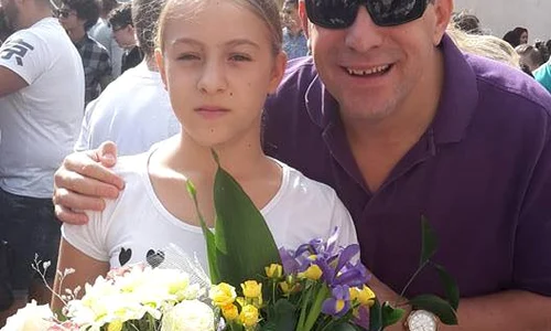 Vali Craciunescu si fiica lui, Otilia jpeg