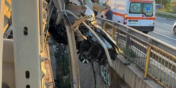 Accident mortal pe centura Ploieștiului FOTO IPJ Prahova