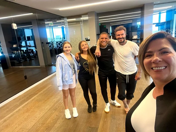 David și Harper Beckham iau ore de dans (1) jpg
