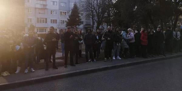 Protestul părinților de la Școala Coresi. FOTO Facebook