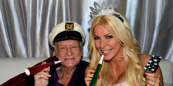 Hugh Hefner & sotia Reuters