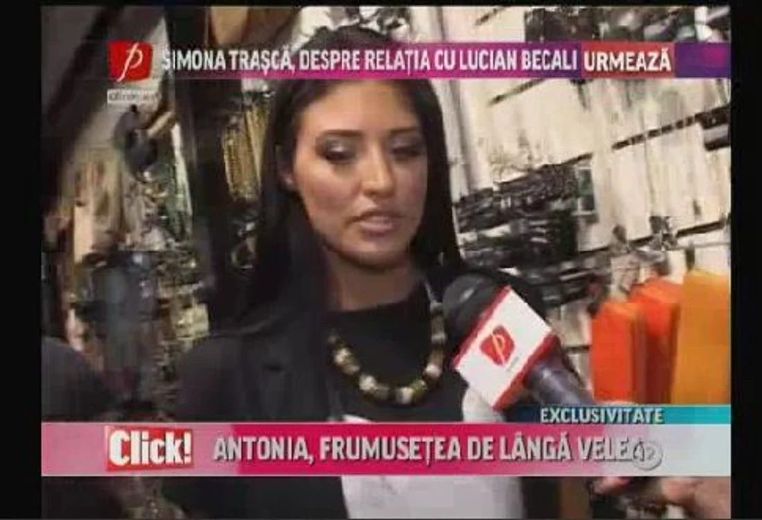 Antonia nu se consideră cea mai frumoasă femeie