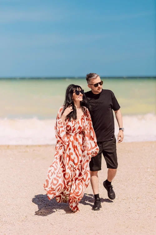 Cosmina Păsărin și iubitul ei foto arhiva personală