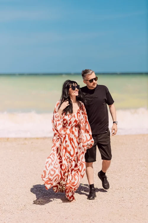 Cosmina Păsărin și iubitul ei foto arhiva personală