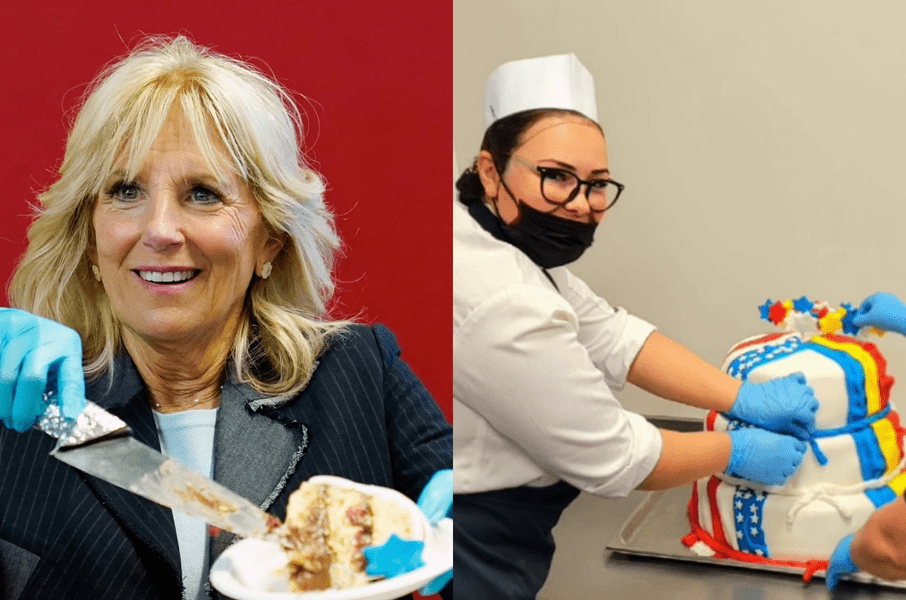 Cofetăreasa care a făcut tort pentru Jill Biden. Prima Doamnă SUA a vrut să o cunoască