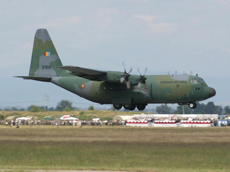 Încă o aeronavă aeronave C-130 Hercules a intrat în serviciul Forțelor Aeriene Române VIDEO