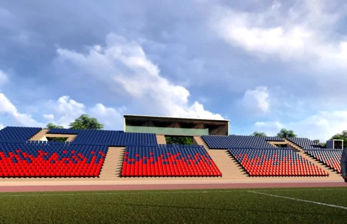macheta stadion eugen popescu