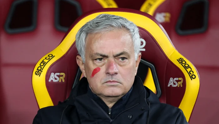 Jose Mourinho a lucrat la AS Roma până în luna ianuarie. Foto Getty images