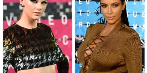 Kim Kardashian si Taylor Swift FOTO Getty Images