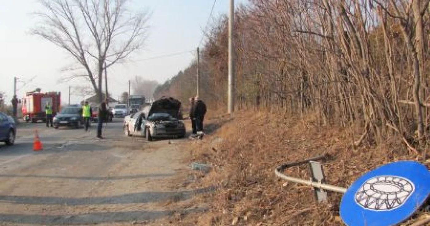 Accidentul a avut loc din cauza şoferului neatent