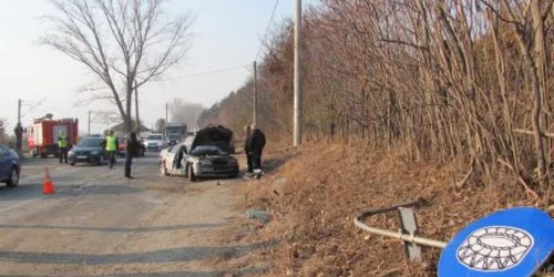 Accidentul a avut loc din cauza şoferului neatent