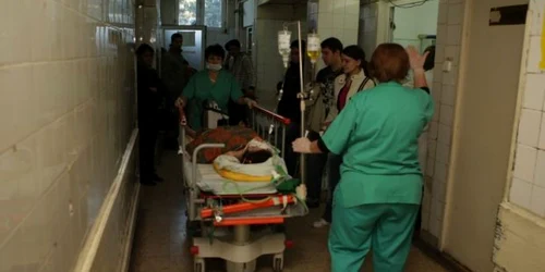 Copilul a fost transferat la o clinică din Cluj