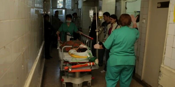 Copilul a fost transferat la o clinică din Cluj