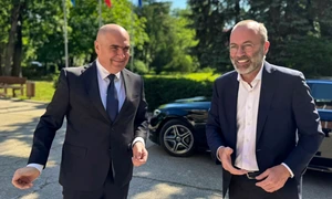 Ilie Bolojan si Manfred Weber Facebook jpg