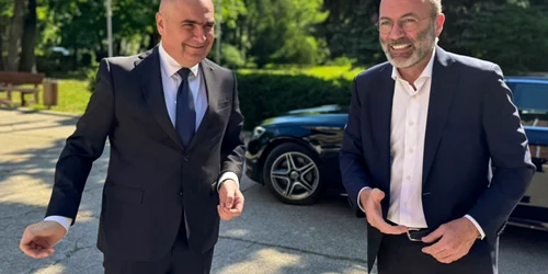 Ilie Bolojan si Manfred Weber Facebook jpg