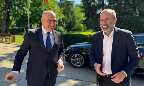 Ilie Bolojan si Manfred Weber Facebook jpg