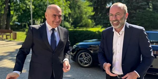 Ilie Bolojan si Manfred Weber Facebook jpg