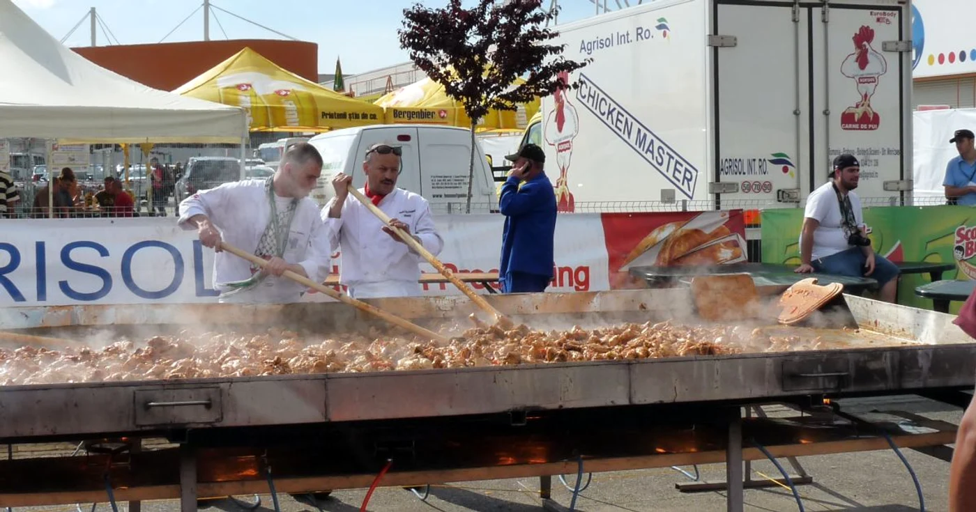 Demonstraţia gastronomică a fost omologată de către International Gastro Show Cooking Entertainment